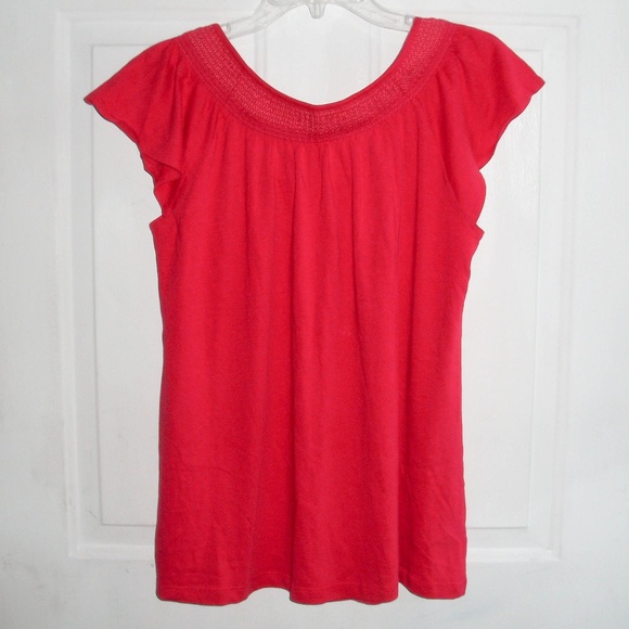 NWOT Old Navy Women's Flutter-Sleeve - Size: Large - Picture 5 of 6